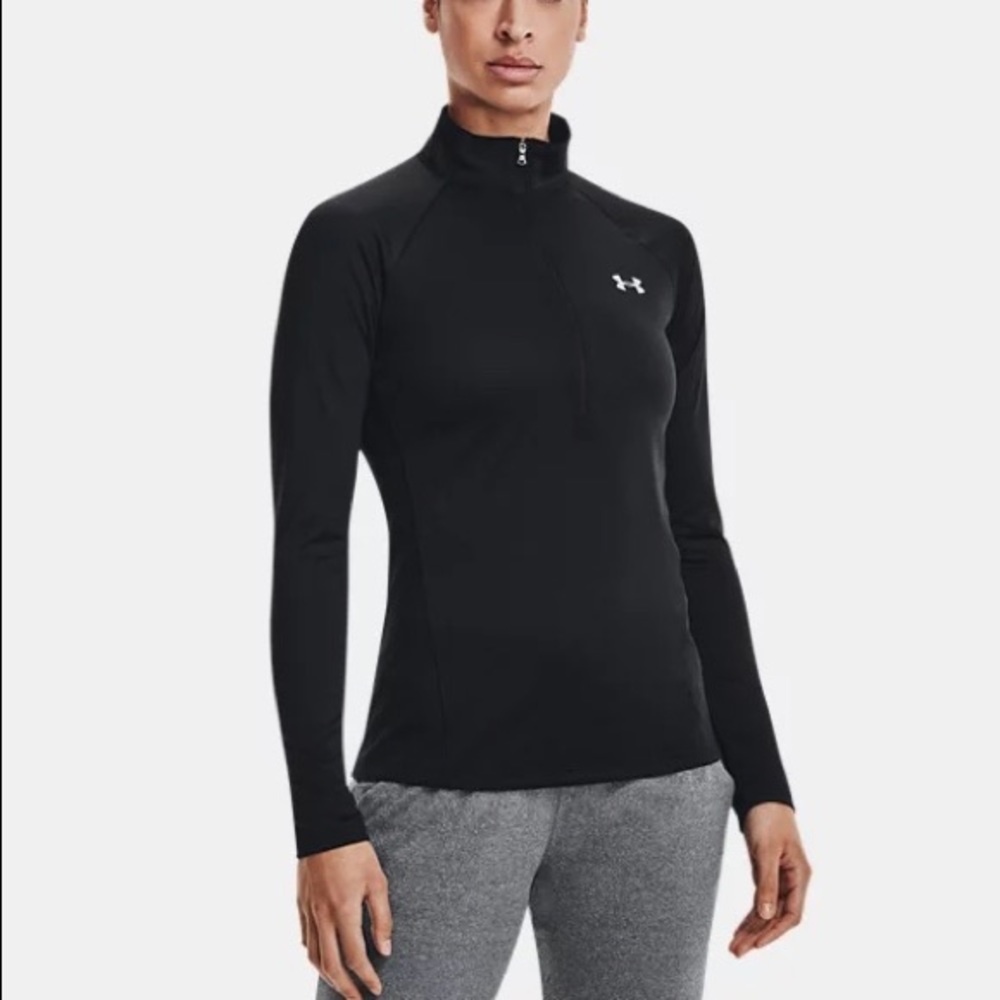 Women's UA Tech™ ½ Zip Black Size XL